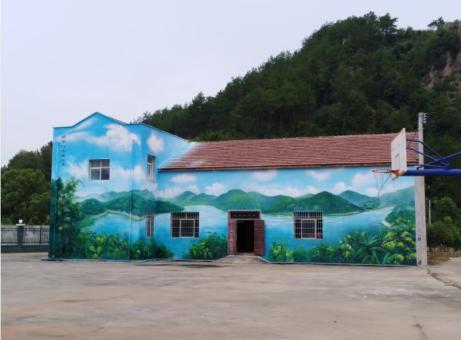 光山彩绘墙绘一般制作的位置