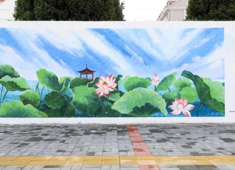 光山墙绘施工材料制作工艺说明