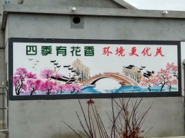 光山墙绘的特点和形势