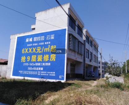 如何策划光山墙体广告的投放？