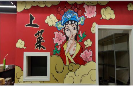 光山墙体彩绘的发展和应用