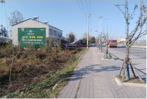 光山书山南院墙体广告