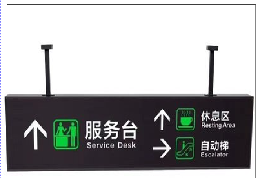 光山吊牌灯箱制作流程。