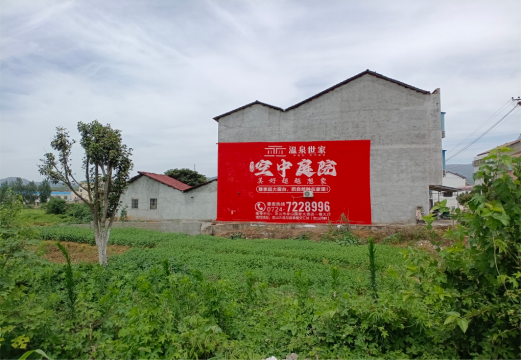 光山做墙体广告的意义