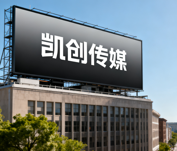 光山户外广告牌的设计与制作