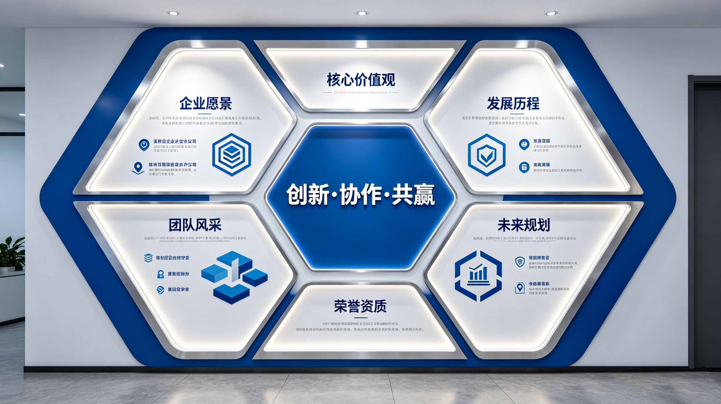 光山企业文化墙六边形避坑指南（新手常犯5个错误）